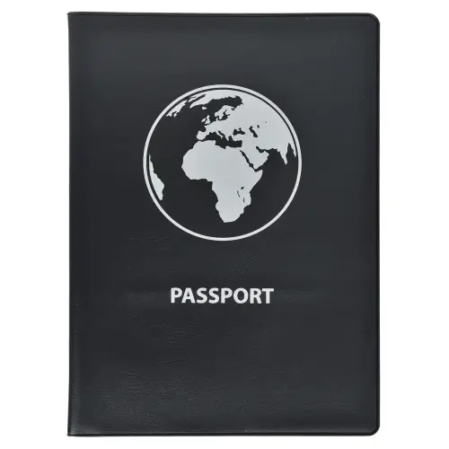 Etui protection RFID Hidentity&reg; Passeport - Noir - Exacompta photo du produit