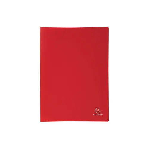 Protège-documents en polypropylène souple OPAK 20 vues - A4 - Rouge - EXACOMPTA photo du produit