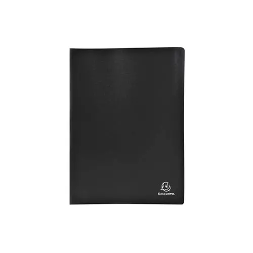 Prot&egrave;ge-documents en polypropyl&egrave;ne souple OPAK 200 vues - A4 - Noir - EXACOMPTA photo du produit