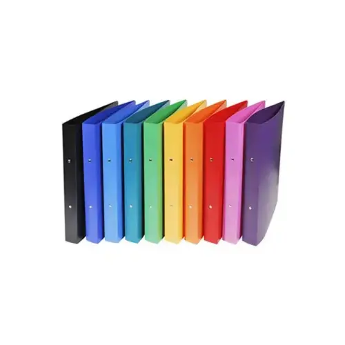 Classeur 2 anneaux 30 mm polypropylène Opak - A4 maxi. - Couleurs assorties - EXACOMPTA photo du produit