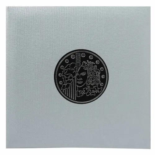 Classeur numismatique + 5 feuilles plastique - 24,5x25 cm - M&eacute;tallis&eacute; - EXACOMPTA photo du produit