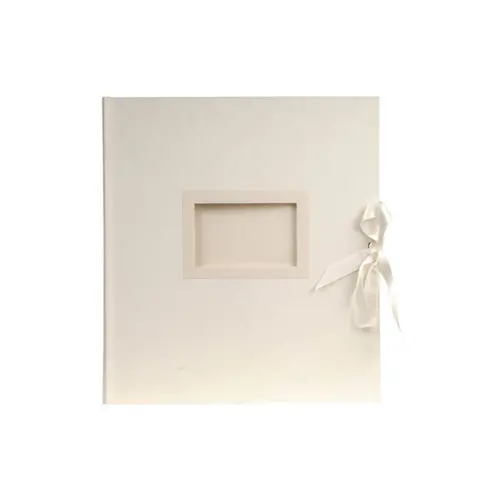 Album photos livre 60 pages blanches Kingsbridge - 29x32 cm - Ivoire - EXACOMPTA photo du produit