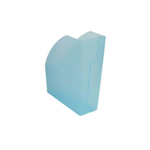 Classeur-à-revues THE MAGAZINE - Turquoise translucide - EXACOMPTA photo du produit