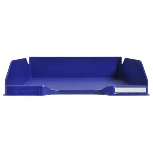 Corbeille à courrier COMBO MIDI - Bleu cobalt - EXACOMPTA photo du produit