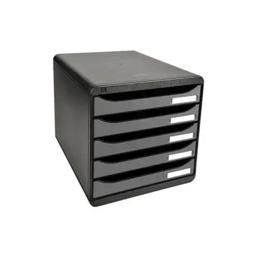 BIG-BOX PLUS - Noir/argent - EXACOMPTA photo du produit