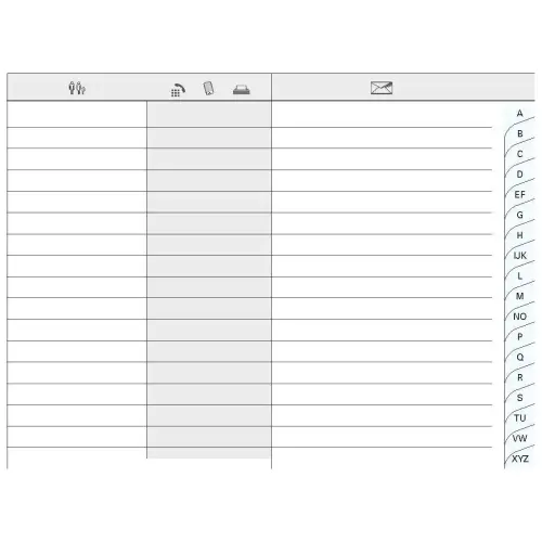 Répertoire poche Winner 11x7 - EXACOMPTA photo du produit