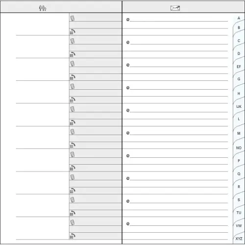 Répertoire poche Rialto 17 - EXACOMPTA photo du produit