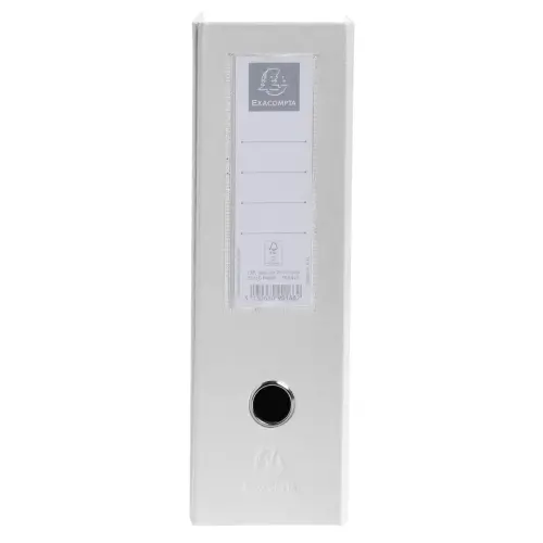 Porte revue Dos 100mm PP Blanc photo du produit