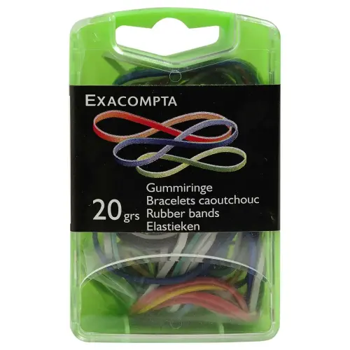 Bracelets caoutchouc 20g photo du produit
