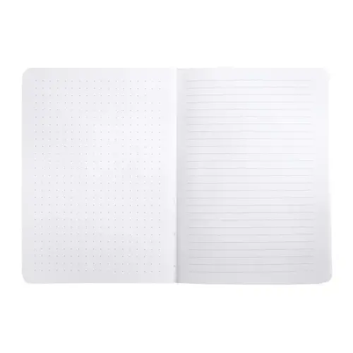 Notebook Ariel ligné et dots 15x10 - EXACOMPTA photo du produit