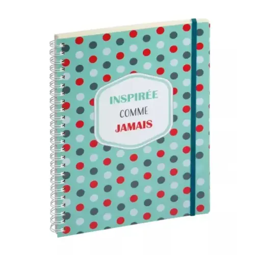 Notebook Dodo & Cath lign&eacute; 21x15 spirale - EXACOMPTA photo du produit