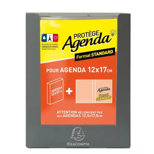 Protege-agenda Forum rogne vif 12x17 photo du produit