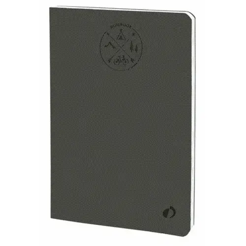 Agenda CARNET 21 ligné Everest gris anthracite - 15x21cm - QUO VADIS photo du produit
