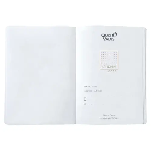 Agenda CARNET 21 dots LJ SLIM noir - 15x21cm - QUO VADIS photo du produit