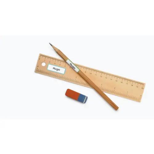 35 Etiquettes platifiées adhésives - APLI photo du produit