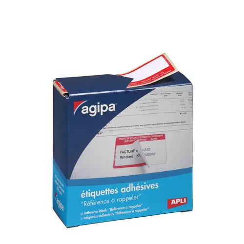 Etiquettes référence à rappeler 59x36 mm 500 u. photo du produit