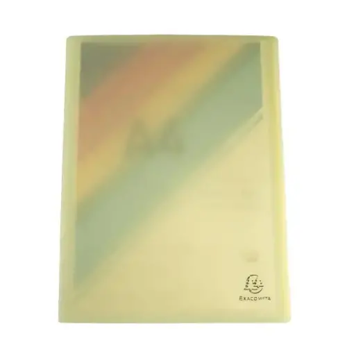 Porte-vues A4 80 vues Chrom Pastel Jaune photo du produit