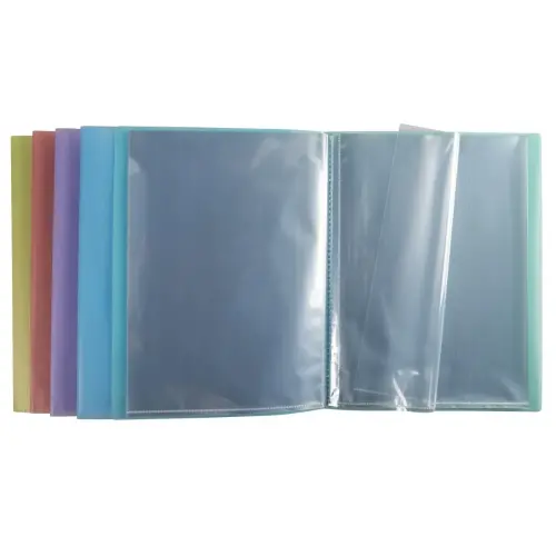 Porte-vues A4 100 vues Chrom. Pastel photo du produit