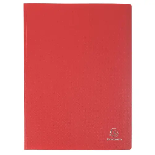 Porte-vues OPAK PP5/10e A4 120vues rouge - Exacompta photo du produit