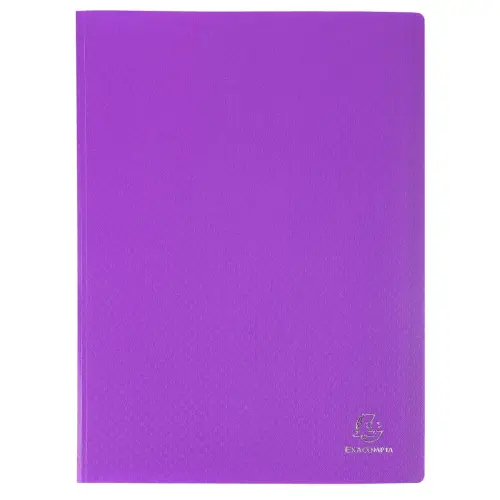 Porte-vues OPAK PP5/10e A4 160V violet - Exacompta photo du produit