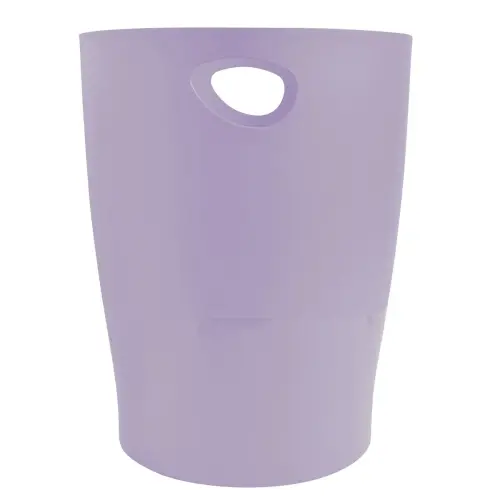 Corbeille à papier Ecobin Aquarel - Mauve - Exacompta photo du produit