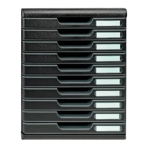 MODULO A4+ 10 tiroirs ECOBlack noir photo du produit