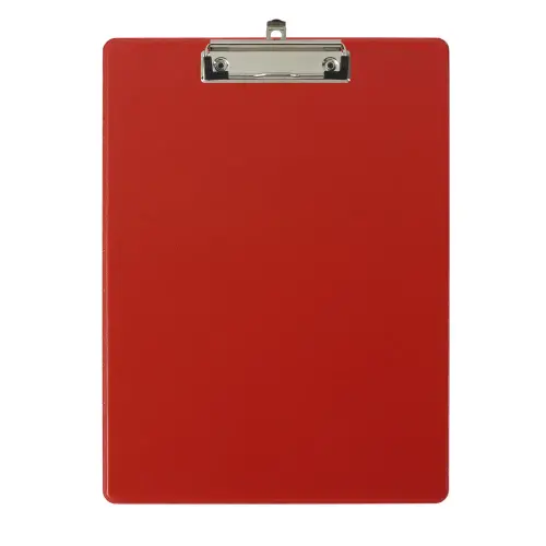 Porte-bloc avec pochette PP A4 rouge photo du produit