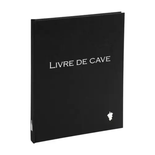 LIVRE DE CAVE.220X170.96 PAGES NOIR photo du produit