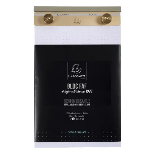 BLOC FAF COMPLET 16/10 No2 Dots photo du produit