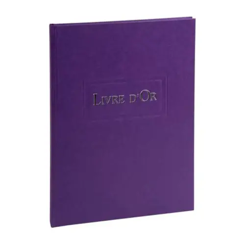 Livre d'or - A4 - Violet - Exacompta photo du produit