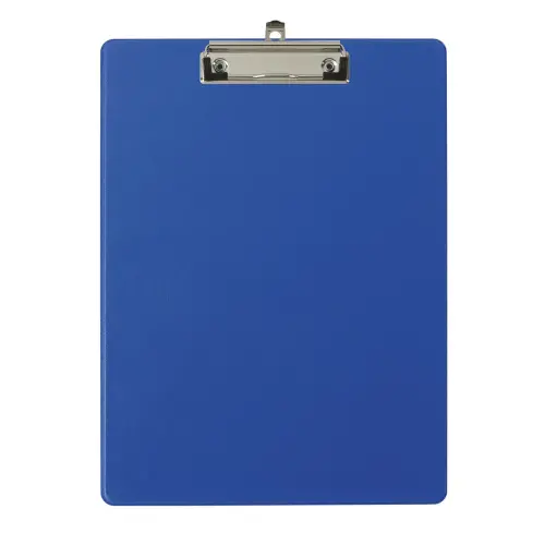 Porte-bloc avec pochette PP A4 Bleu - Exacompta photo du produit