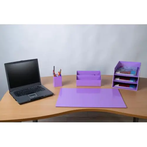 Trieur vertical/porte-lettres mauve photo du produit