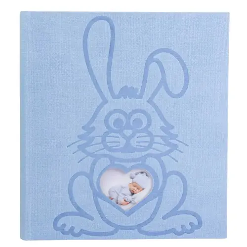 Album photos TEDDY - 60 pages - 29 x 32 cm - Lapin bleu - Exacompta photo du produit