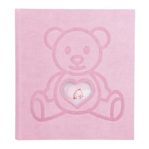 Album photo 29x32cm 60p TEDDY Ours Rose photo du produit