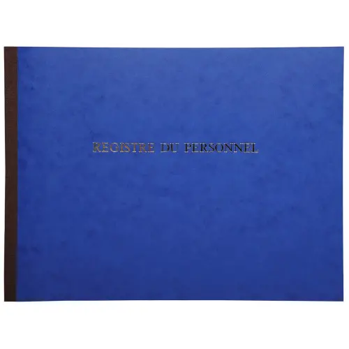 REGISTRE PERSONNEL PIQ.52 PAGES 240X320 photo du produit
