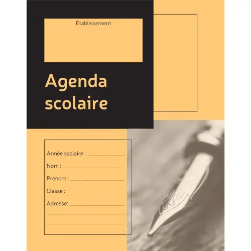 L'agenda scolaire de l'eleve 17x22cm FSC&reg; photo du produit