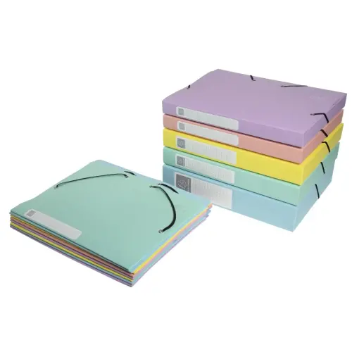 Cartobox A4 D40mm cte lust. Aquarel ass. photo du produit