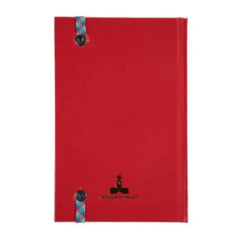 Carnet ligné - 192 pages - 14 x 11 cm - Rouge - EXACOMPTA photo du produit