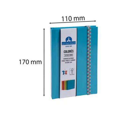 REG IDERAMA 170x110 192P LIGNE BLEU FSC® photo du produit