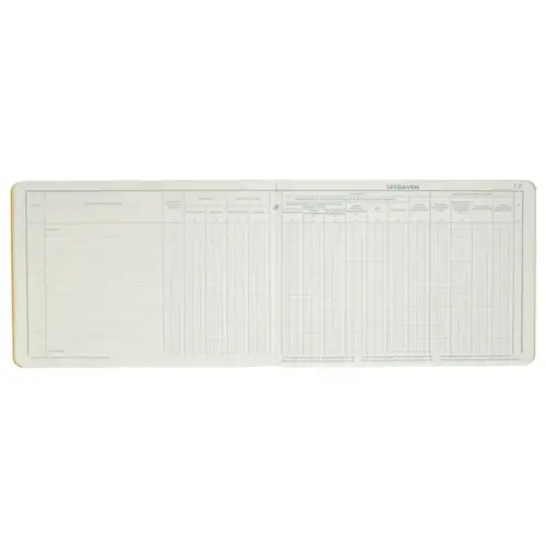 Piqûre Recettes-Dépenses avocats (texte néerlandais) - 27 x 38 cm - 80 pages - Exacompta photo du produit