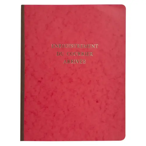 Piq&ucirc;re courriers re&ccedil;us - 80 pages - EXACOMPTA photo du produit