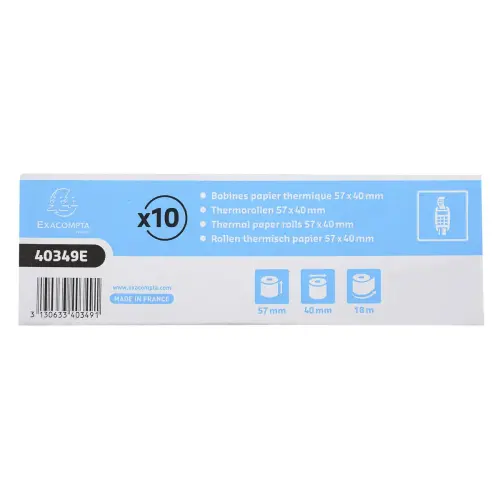 Bob 1pli therm 55g 57x40mm-18m photo du produit