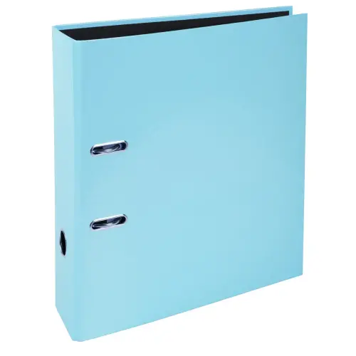 Classeur à levier - Dos 80 cm - Bleu pastel - EXACOMPTA photo du produit