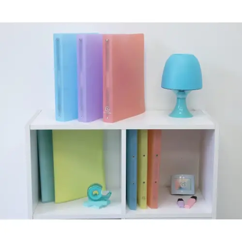 Classeur 4A 30mm A4+ Chrom Pastel Corail photo du produit