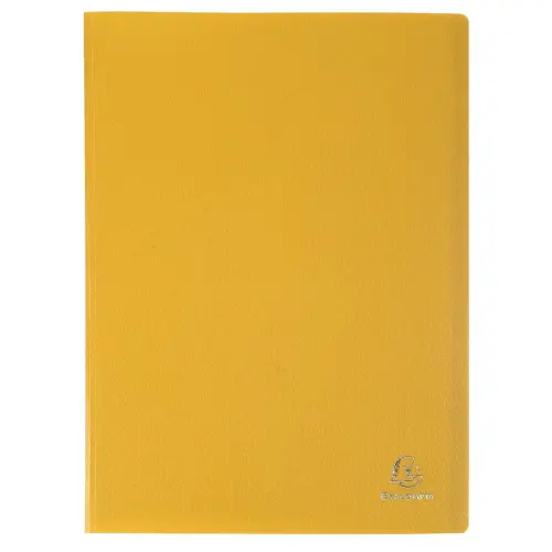 Porte-vues PP OPAK A4 120 vues jaune - Exacompta photo du produit