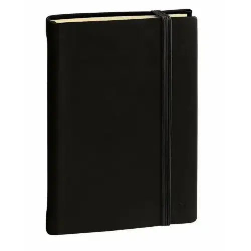CARNET 24 non ligne Silk noir Elast photo du produit