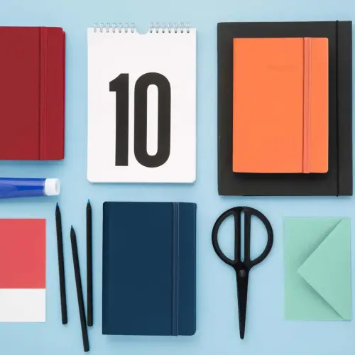 CARNET 15 ligne Silk corail Elast photo du produit