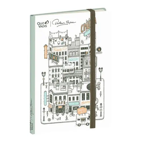 CARNET 21 ligne DrPaper ville CR elast photo du produit
