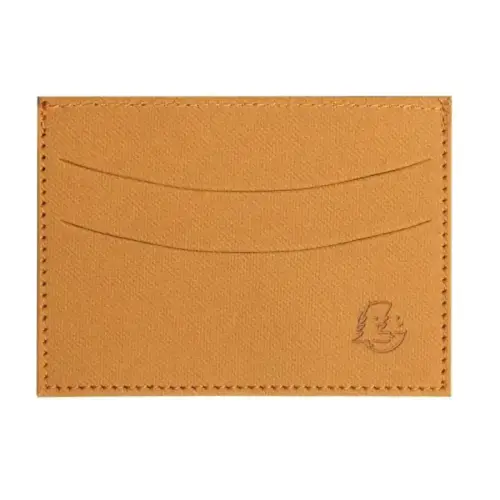Porte-cartes Denim poche centrale Moutar photo du produit