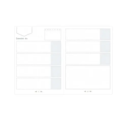 CARNET 21 INFINITE FR Life Journal taupe photo du produit